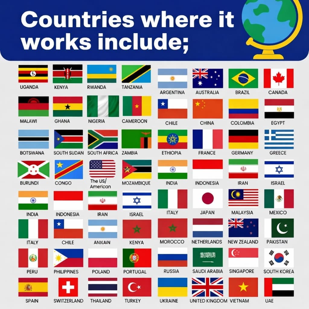 Countries we operate in